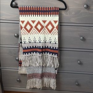 J. Crew multi-colored scarf